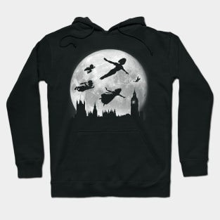 Flying over Big Ben Hoodie